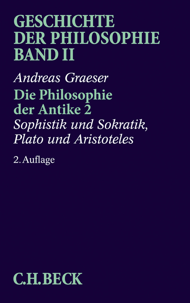 Cover: 9783406369834 | Geschichte der Philosophie Bd. 2: Die Philosophie der Antike 2:...