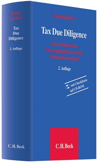 Cover: 9783406597640 | Tax Due Diligence, m. CD-ROM | Christoph Kneip (u. a.) | Buch | 2010