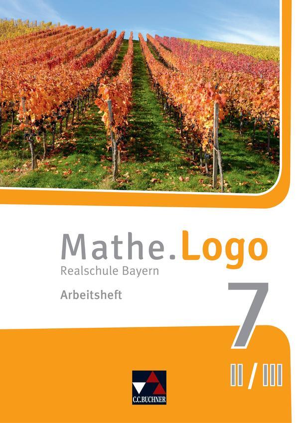 Cover: 9783661601212 | Mathe.Logo 7/II neu Realschule Bayern Arbeitsheft | Realschule Bayern