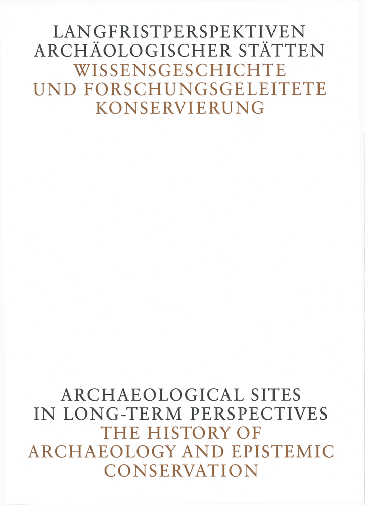 Cover: 9783777428390 | Langfristperspektiven archäologischer Stätten | Uta Hassler | Buch