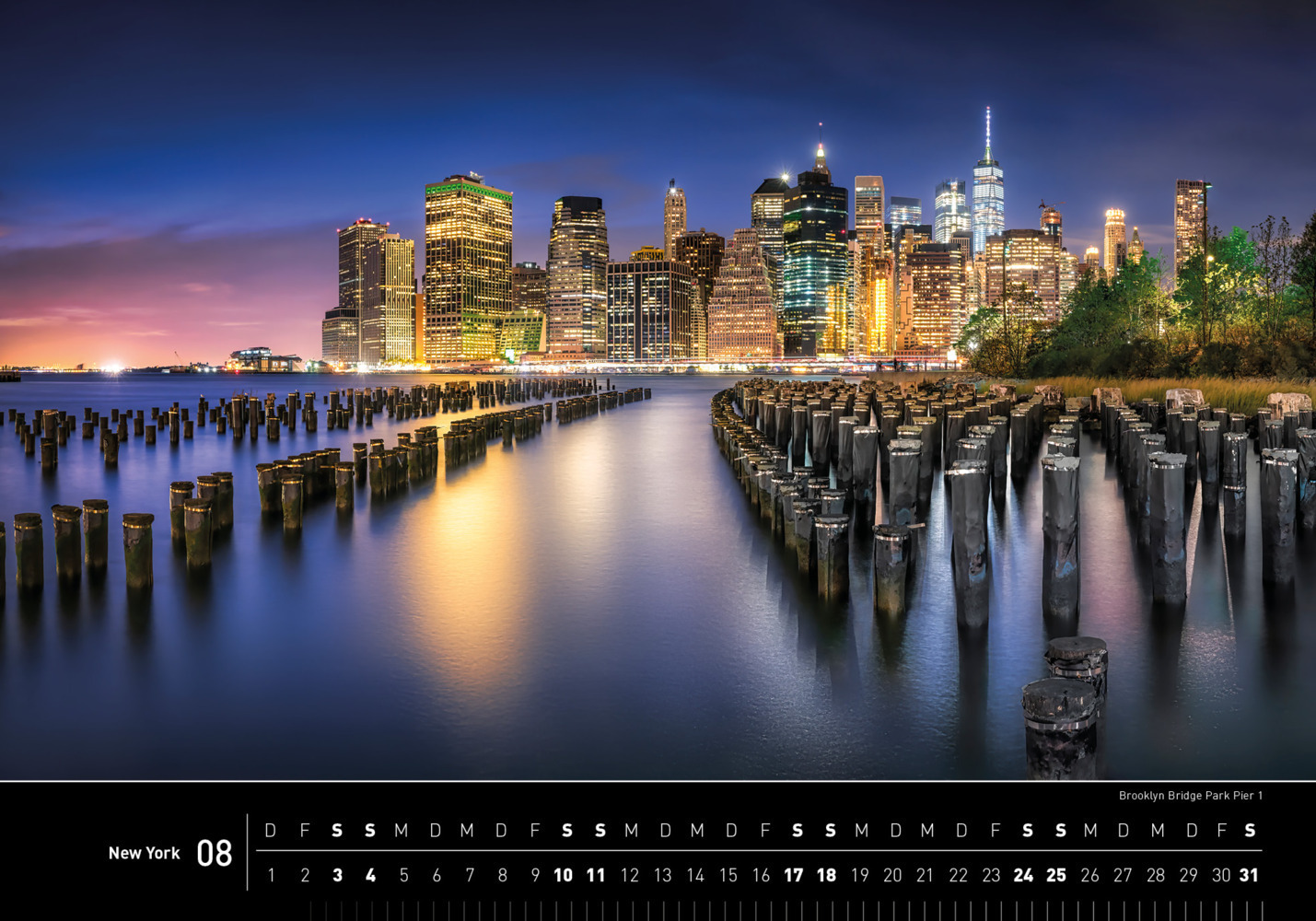 Bild: 9783968553399 | 360° New York Premiumkalender 2024 | Jan Becke | Kalender | 14 S.