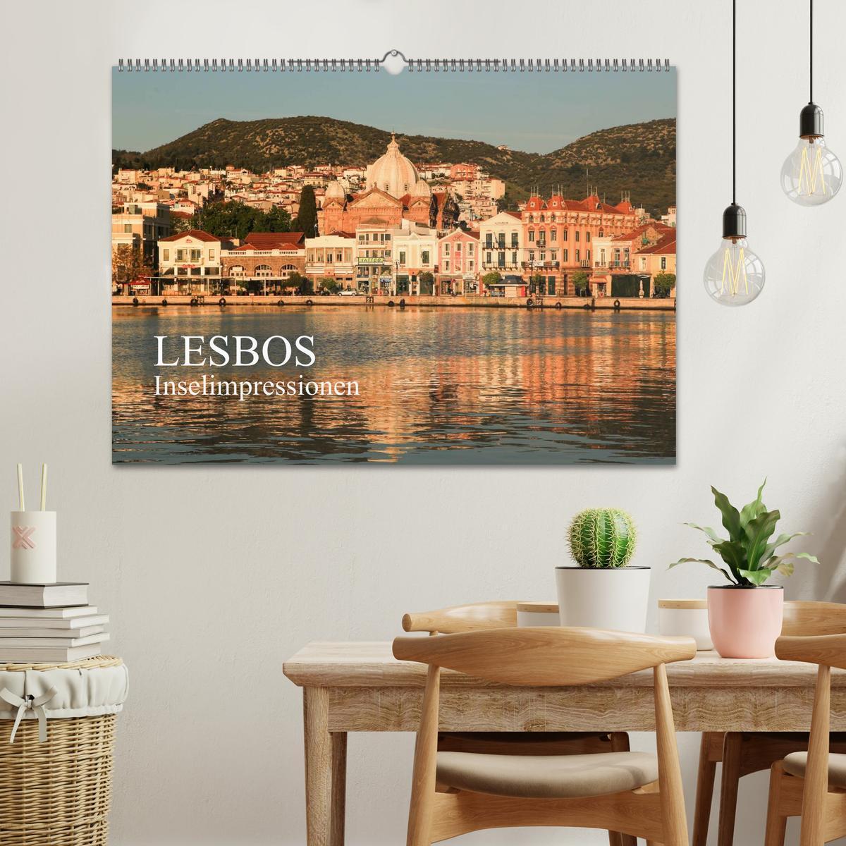 Bild: 9783435682867 | Lesbos - Inselimpressionen (Wandkalender 2025 DIN A2 quer),...