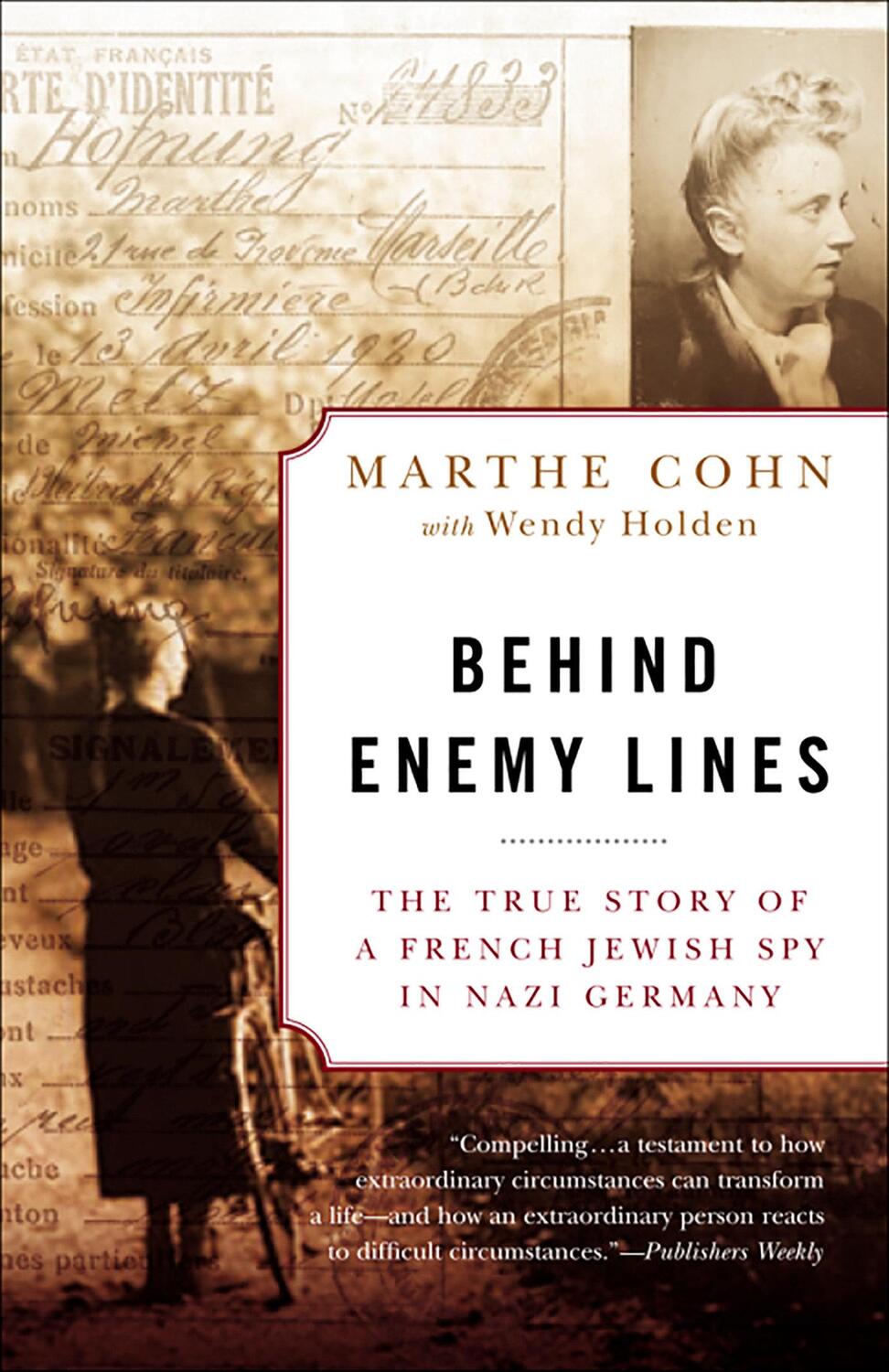 Cover: 9780307335906 | Behind Enemy Lines | Marthe Cohn (u. a.) | Taschenbuch | Englisch
