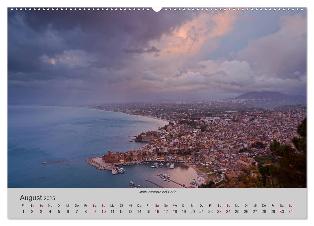 Bild: 9783435354757 | Sizilien 2025 (Wandkalender 2025 DIN A2 quer), CALVENDO Monatskalender