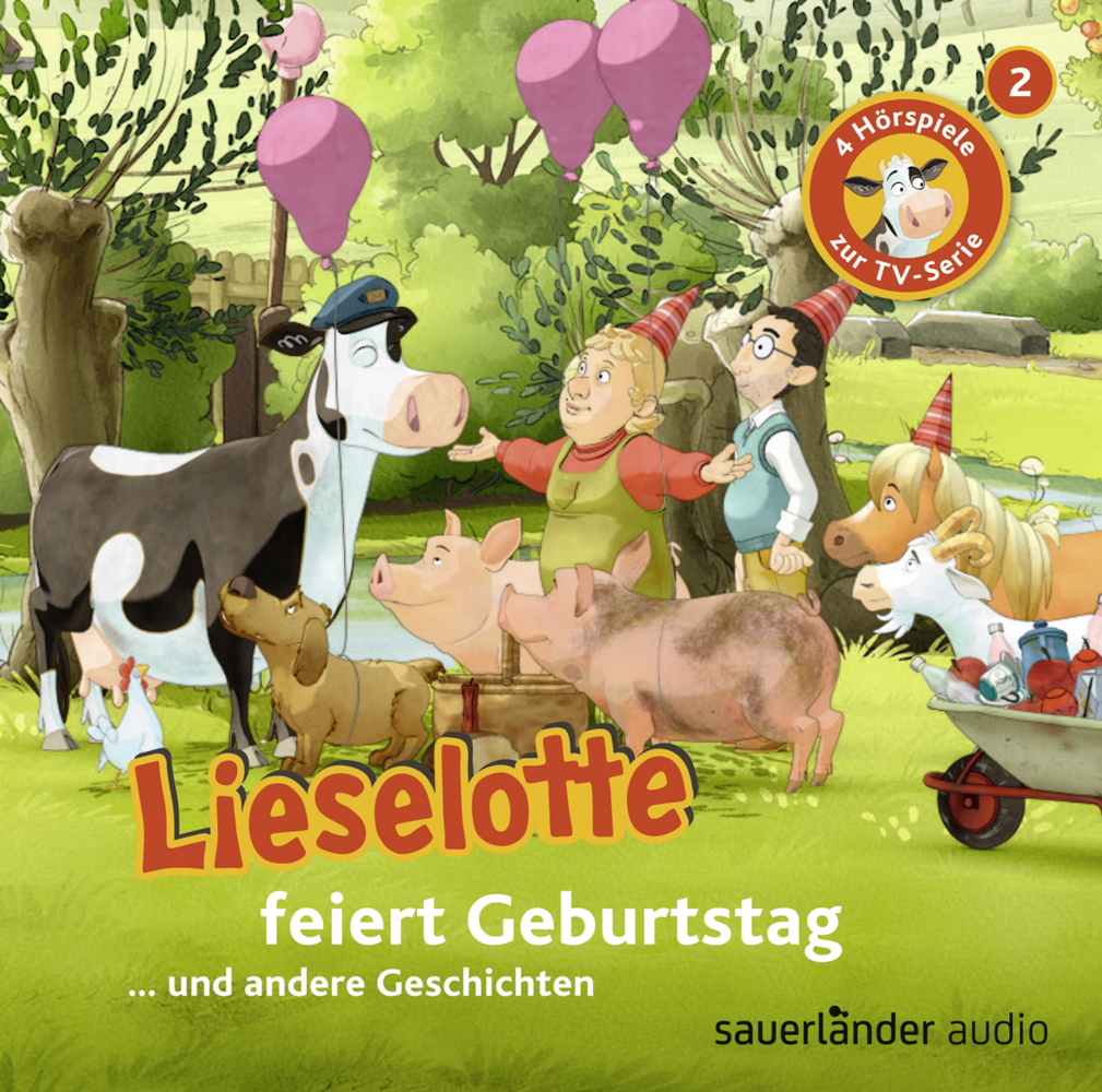 Cover: 9783839849422 | Lieselotte feiert Geburtstag, 1 Audio-CD | Vier Hörspiele - Folge 2