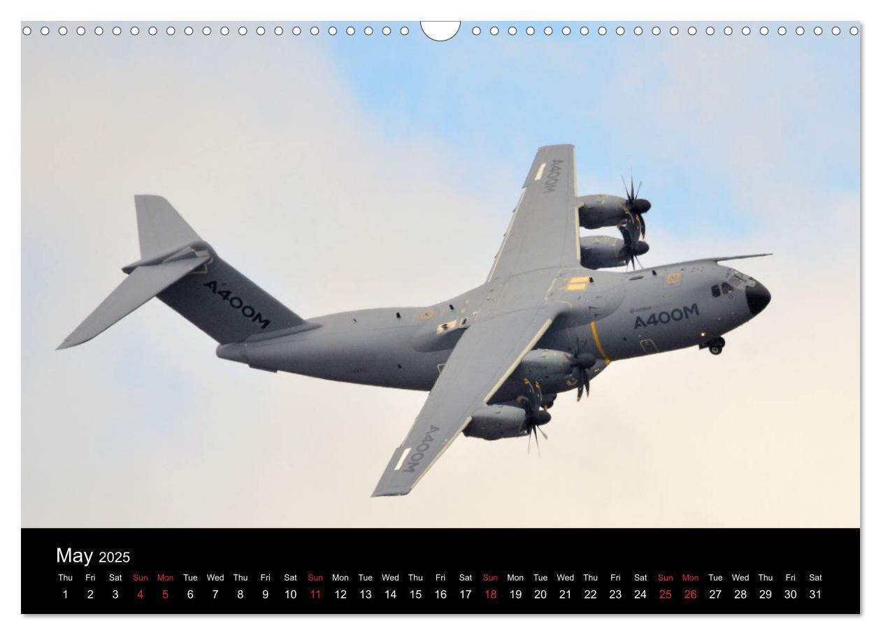 Bild: 9781325950225 | Airbus A400M Atlas (Wall Calendar 2025 DIN A3 landscape), CALVENDO...