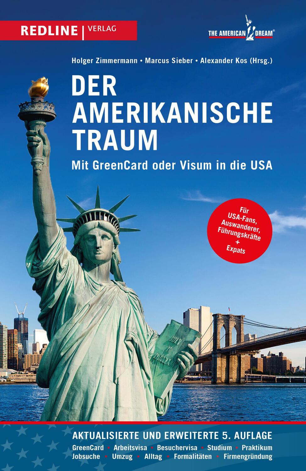 Cover: 9783868816365 | Der amerikanische Traum | Mit GreenCard oder Visum in die USA | Buch