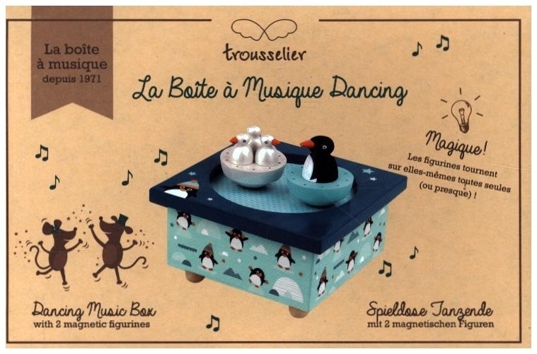 Cover: 3457010950080 | TROUSSELIER - Spieluhr mit tanzenden Pinguine, magnetisch | Stück