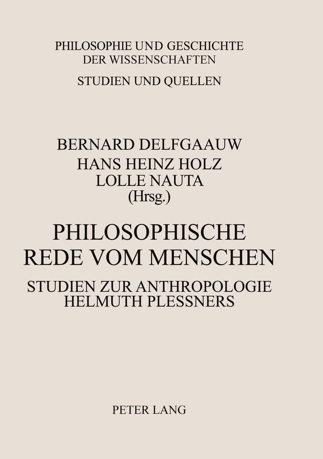 Cover: 9783820489293 | Philosophische Rede vom Menschen | Bernard Delfgaauw (u. a.) | Buch