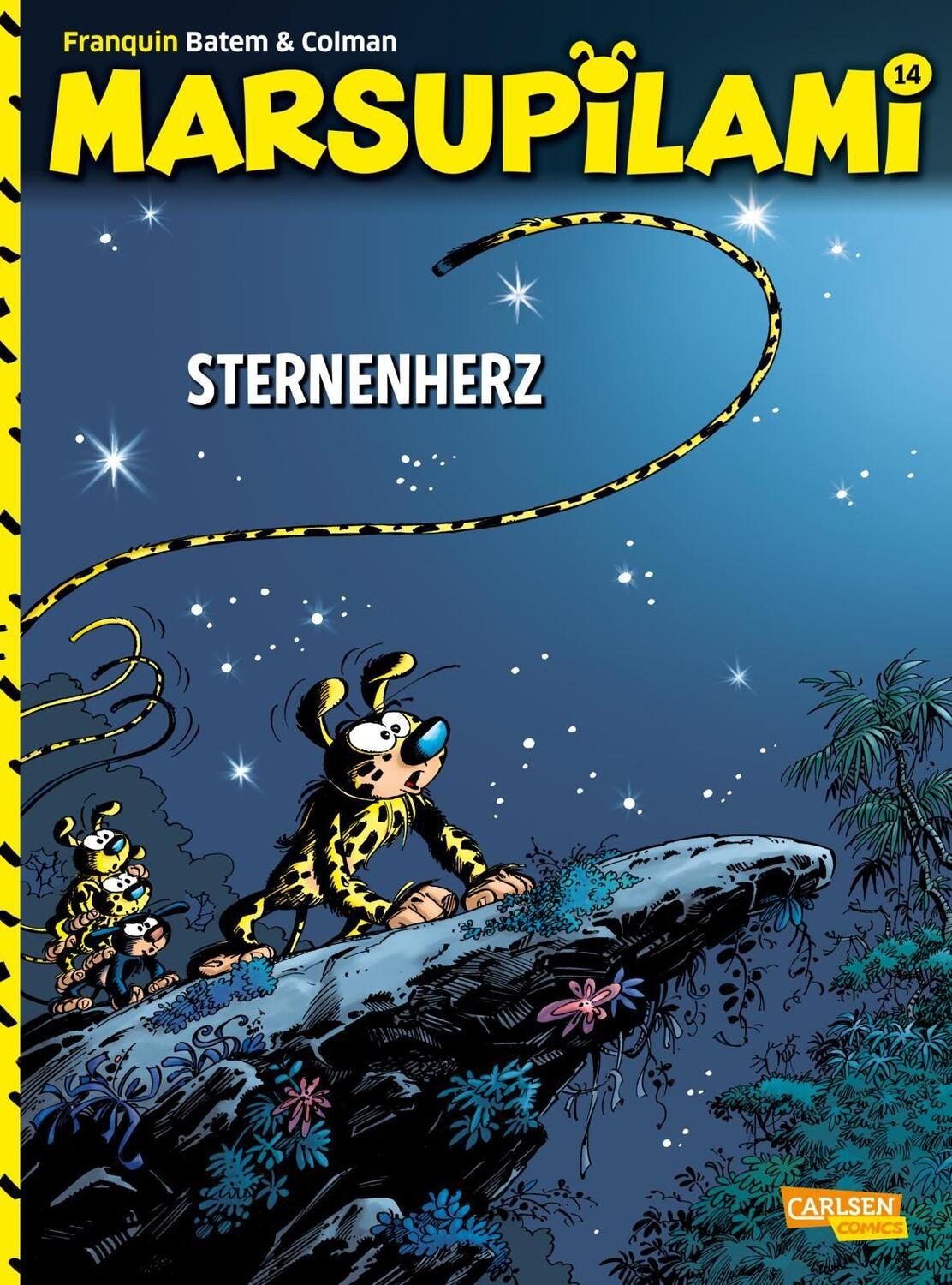 Cover: 9783551799142 | Marsupilami 14: Sternenherz | Abenteuercomics für Kinder ab 8 | Buch
