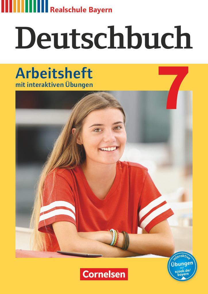 Cover: 9783060673346 | Deutschbuch 7. Jahrgangsstufe - Realschule Bayern - Arbeitsheft mit...