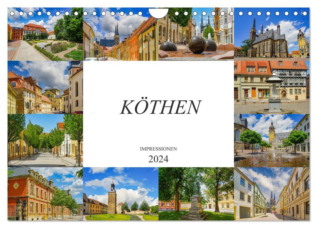 Cover: 9783675683006 | Köthen Impressionen (Wandkalender 2024 DIN A4 quer), CALVENDO...