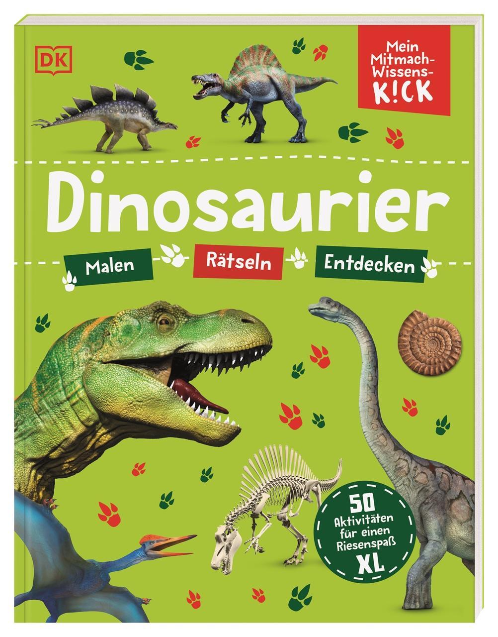 Cover: 9783831046942 | Mein Mitmach-Wissens-Kick. Dinosaurier | DK Verlag - Kids | Buch