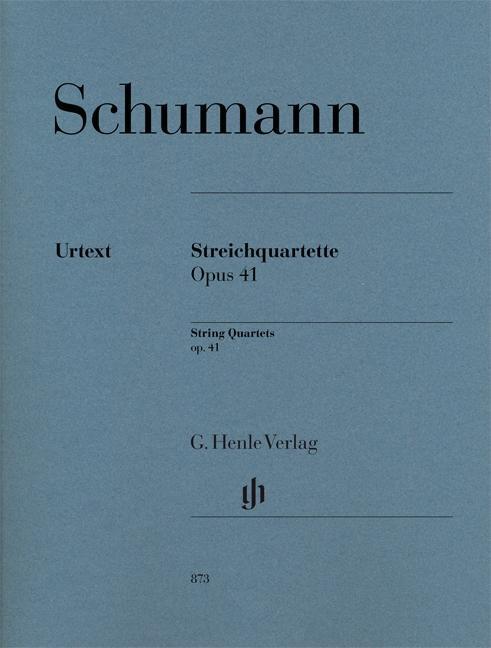 Cover: 9790201808734 | String Quartets Op.41 | String Quartets op. 41 | Robert Schumann