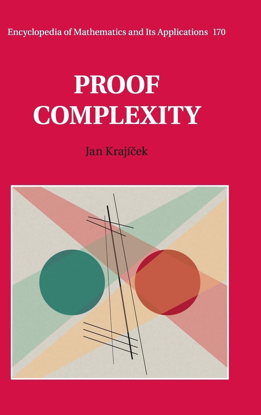 Cover: 9781108416849 | Proof Complexity | Jan Krají¿ek | Buch | HC gerader Rücken kaschiert