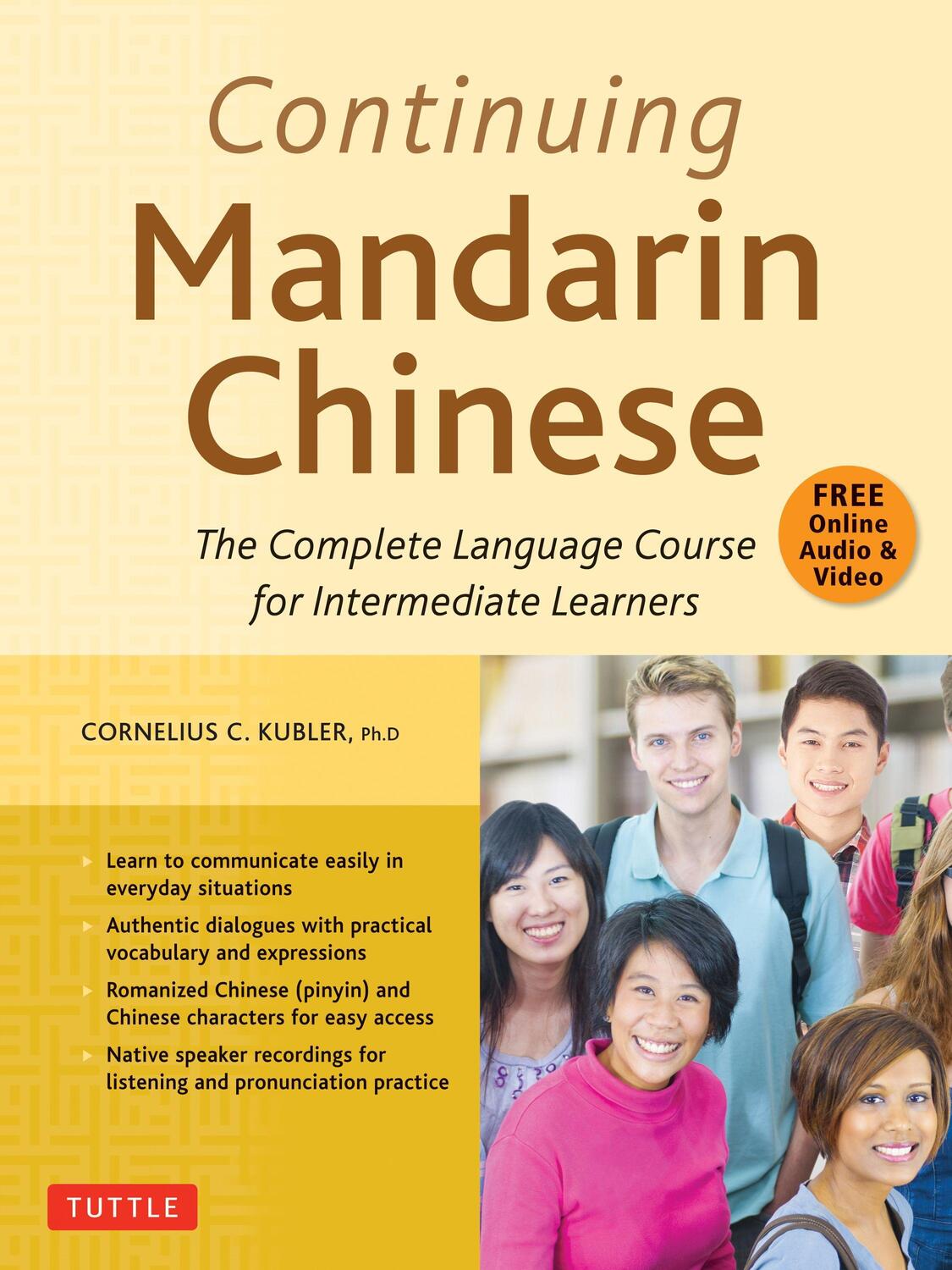 Cover: 9780804851381 | Continuing Mandarin Chinese Textbook | Cornelius C. Kubler | Buch