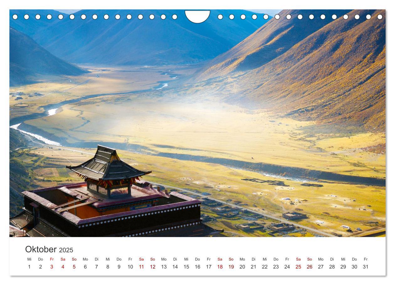 Bild: 9783435006540 | Tibet - Am Fuße des Mount Everest. (Wandkalender 2025 DIN A4 quer),...