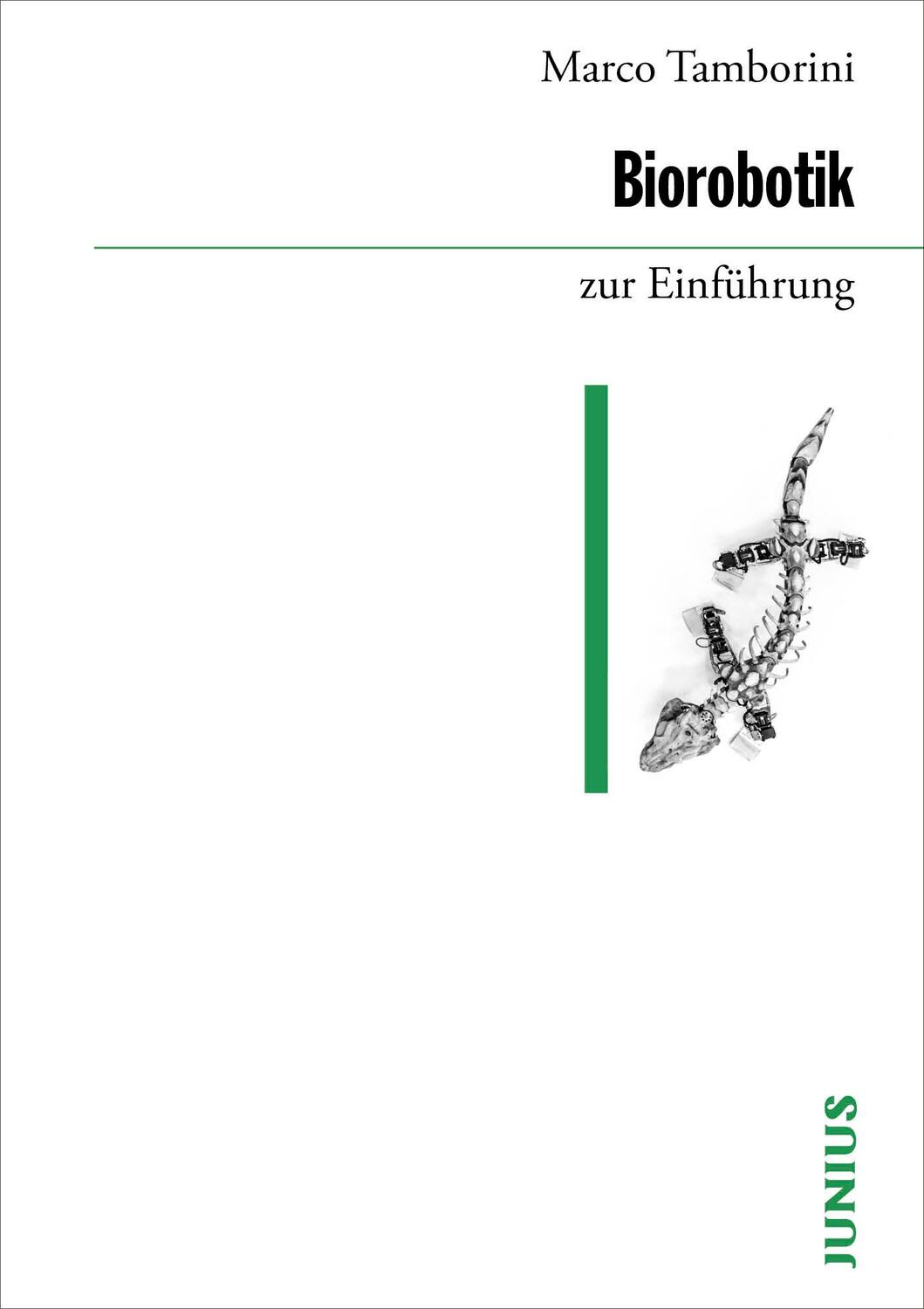 Cover: 9783960603450 | Biorobotik zur Einfu¿hrung | Marco Tamborini | Taschenbuch | 192 S.