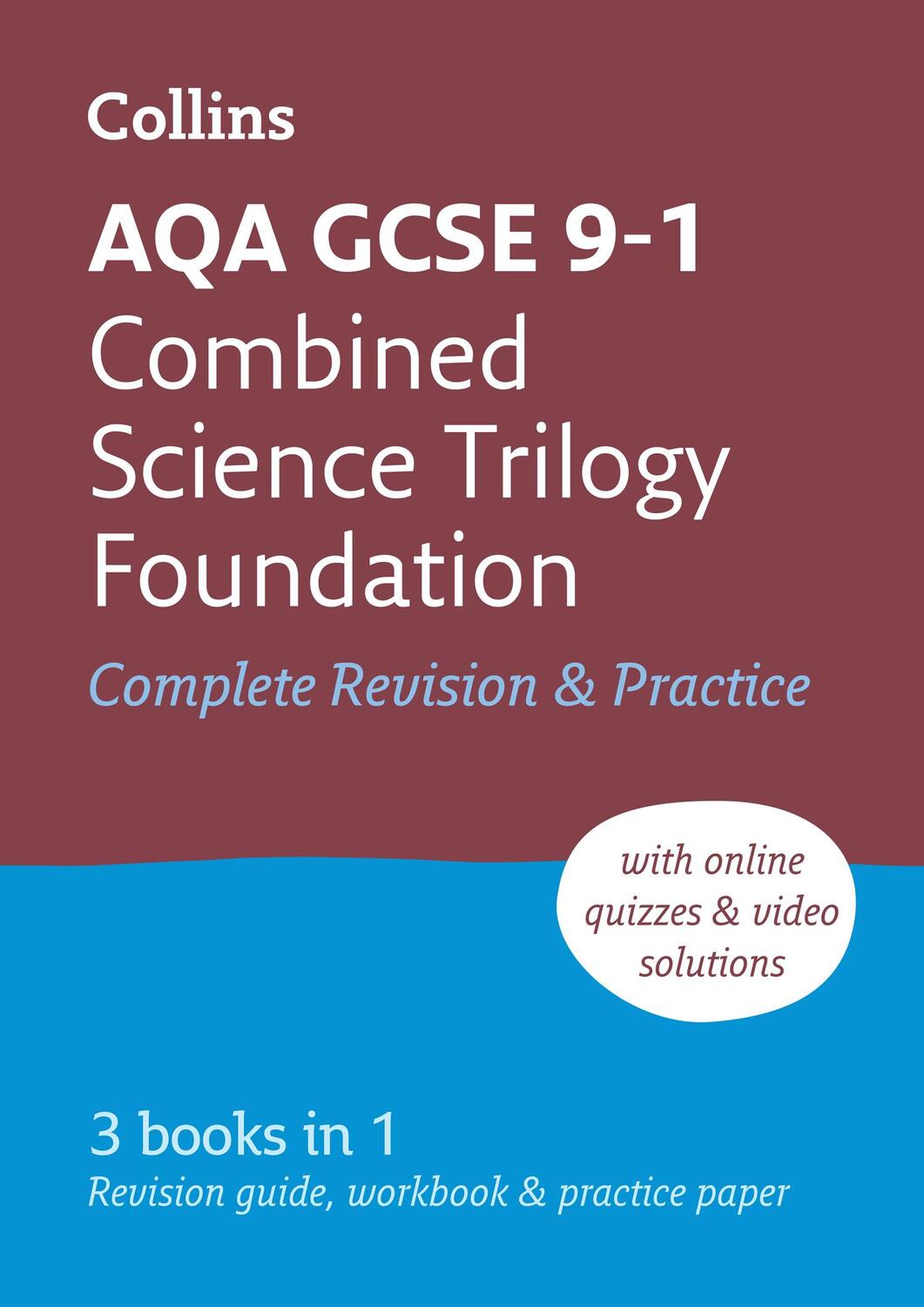 Cover: 9780008160852 | AQA GCSE 9-1 Combined Science Foundation All-in-One Complete...
