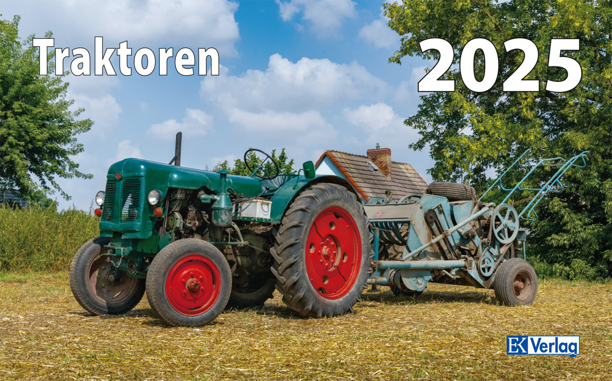 Cover: 9783844659481 | Traktoren 2025 | Kalender | 13 S. | Deutsch | 2025 | EK-Verlag