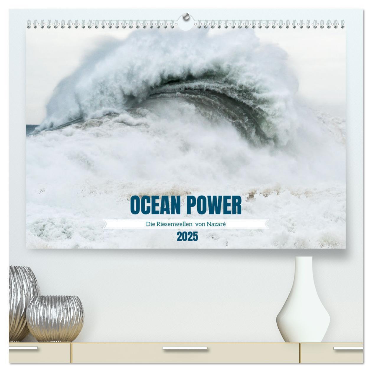 Cover: 9783457199565 | OCEAN POWER - Die Riesenwellen von Nazaré (hochwertiger Premium...