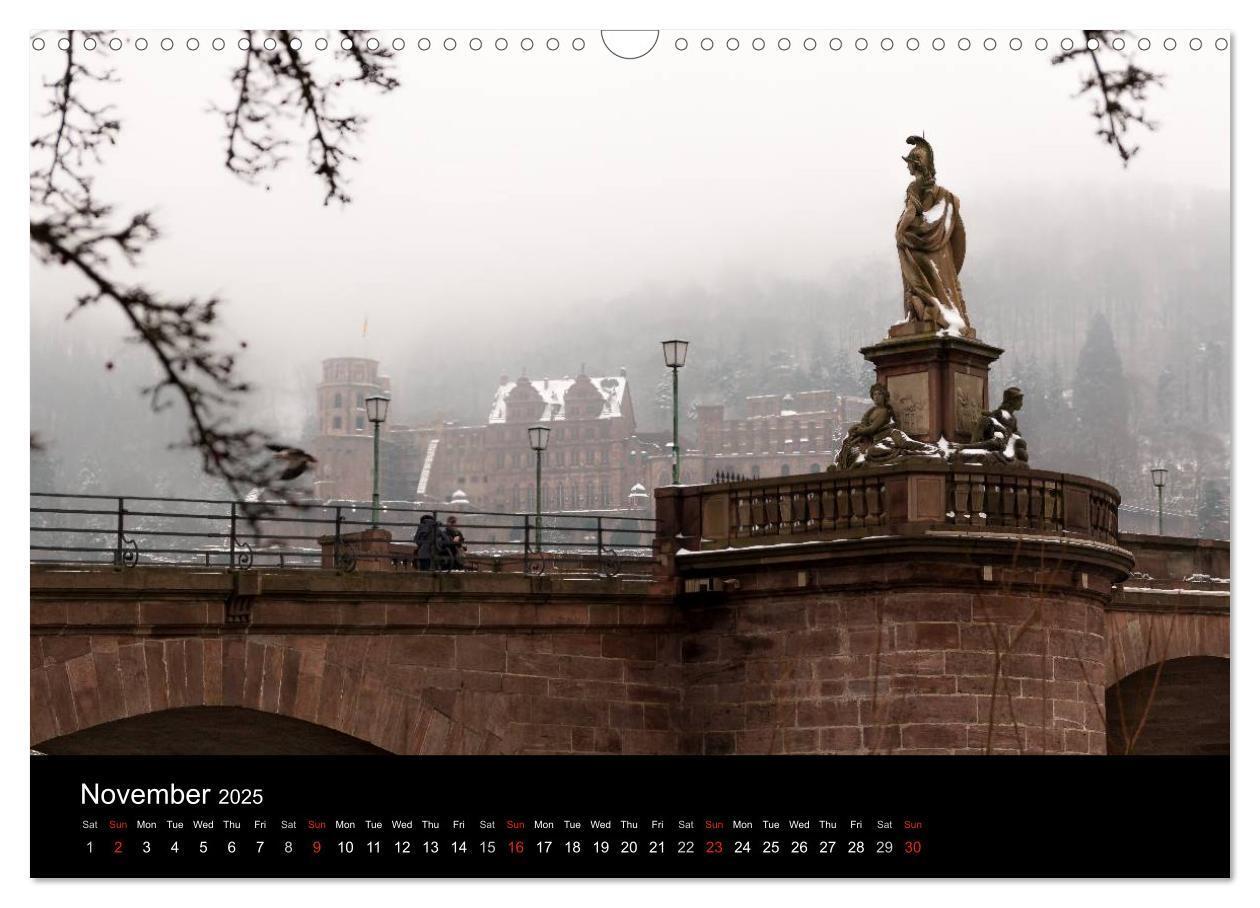 Bild: 9781325958238 | Heidelberg - Views of a City (Wall Calendar 2025 DIN A3 landscape),...