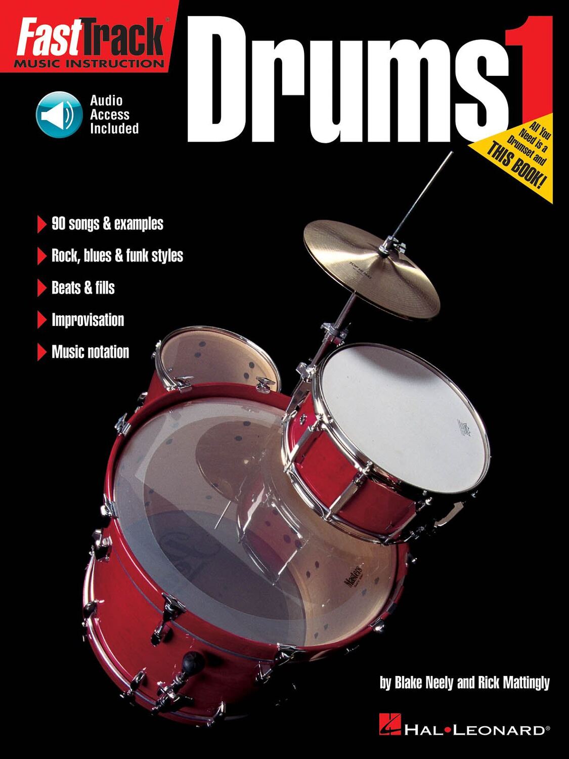 Cover: 73999972856 | FastTrack - Drums Method 1 | Fast Track Music Instruction