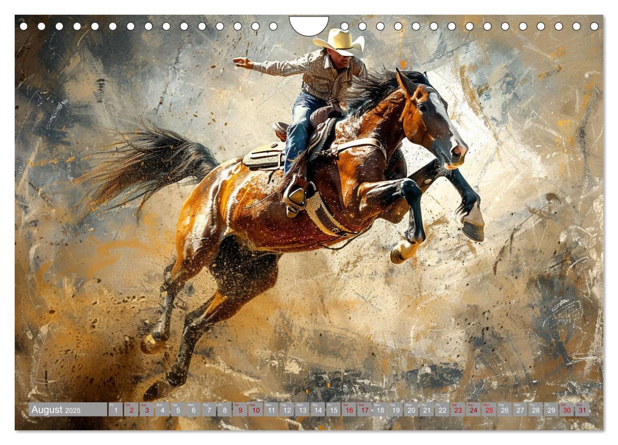 Bild: 9781325977888 | Horses, Power and Freedom (Wall Calendar 2025 DIN A4 landscape),...