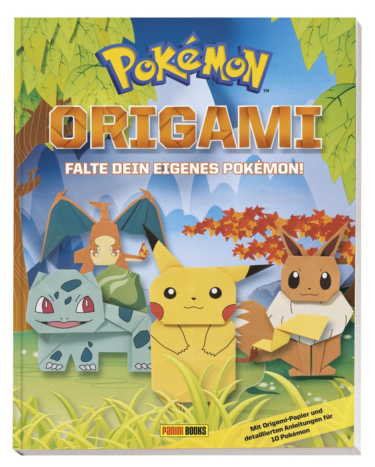 Cover: 9783833243738 | Pokémon: Origami - Falte Dein eigenes Pokémon | Pokémon | Taschenbuch