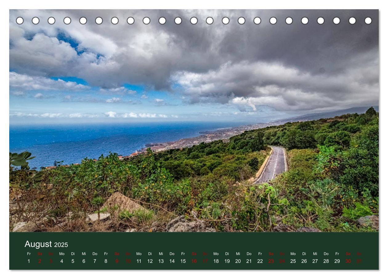 Bild: 9783435387502 | Bezauberndes Teneriffa (Tischkalender 2025 DIN A5 quer), CALVENDO...