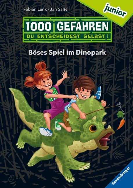 Cover: 9783473460496 | 1000 Gefahren junior - Böses Spiel im Dinopark | Fabian Lenk | Buch