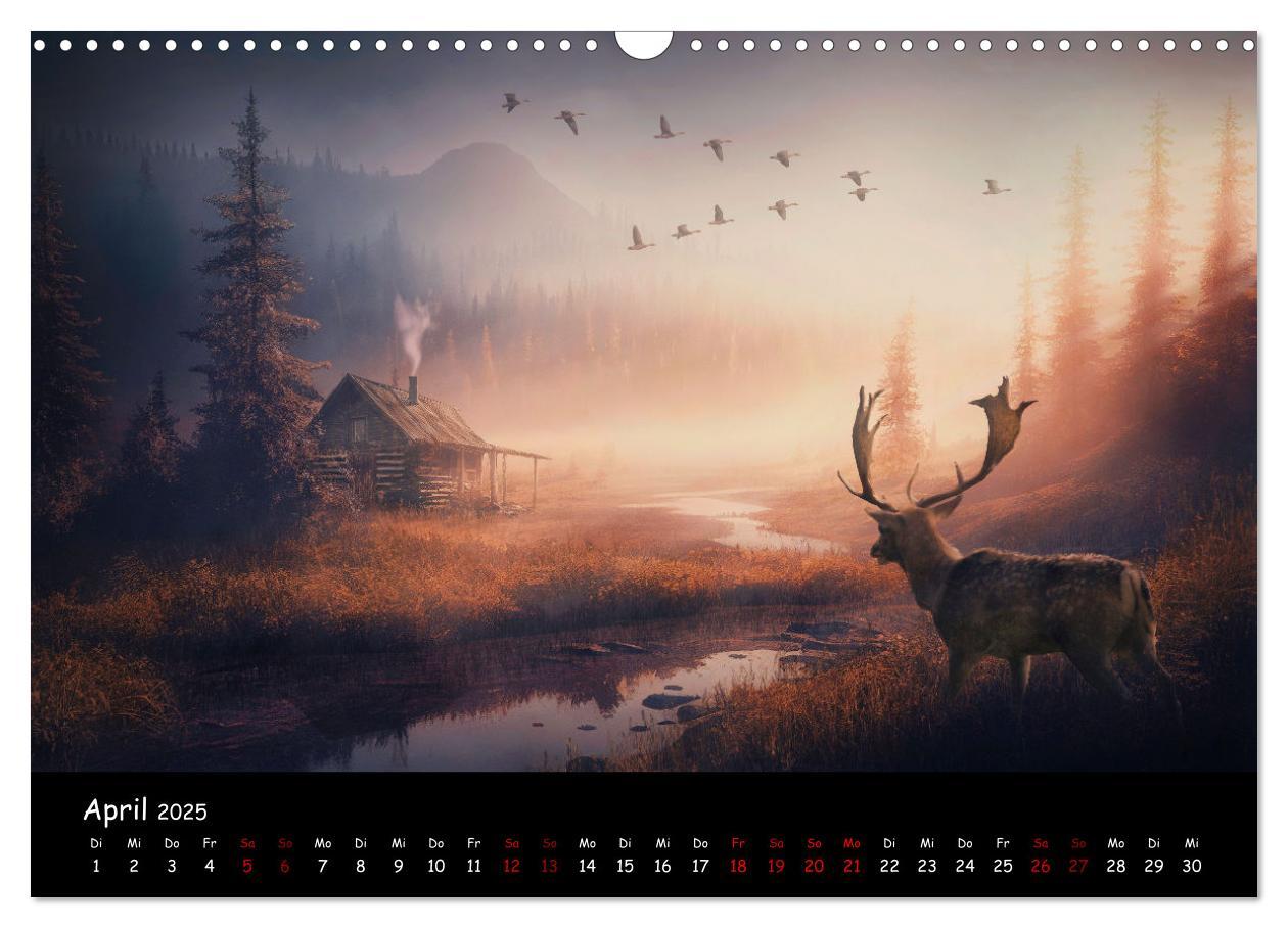 Bild: 9783383910319 | Ein Traum von Einsamkeit (Wandkalender 2025 DIN A3 quer), CALVENDO...