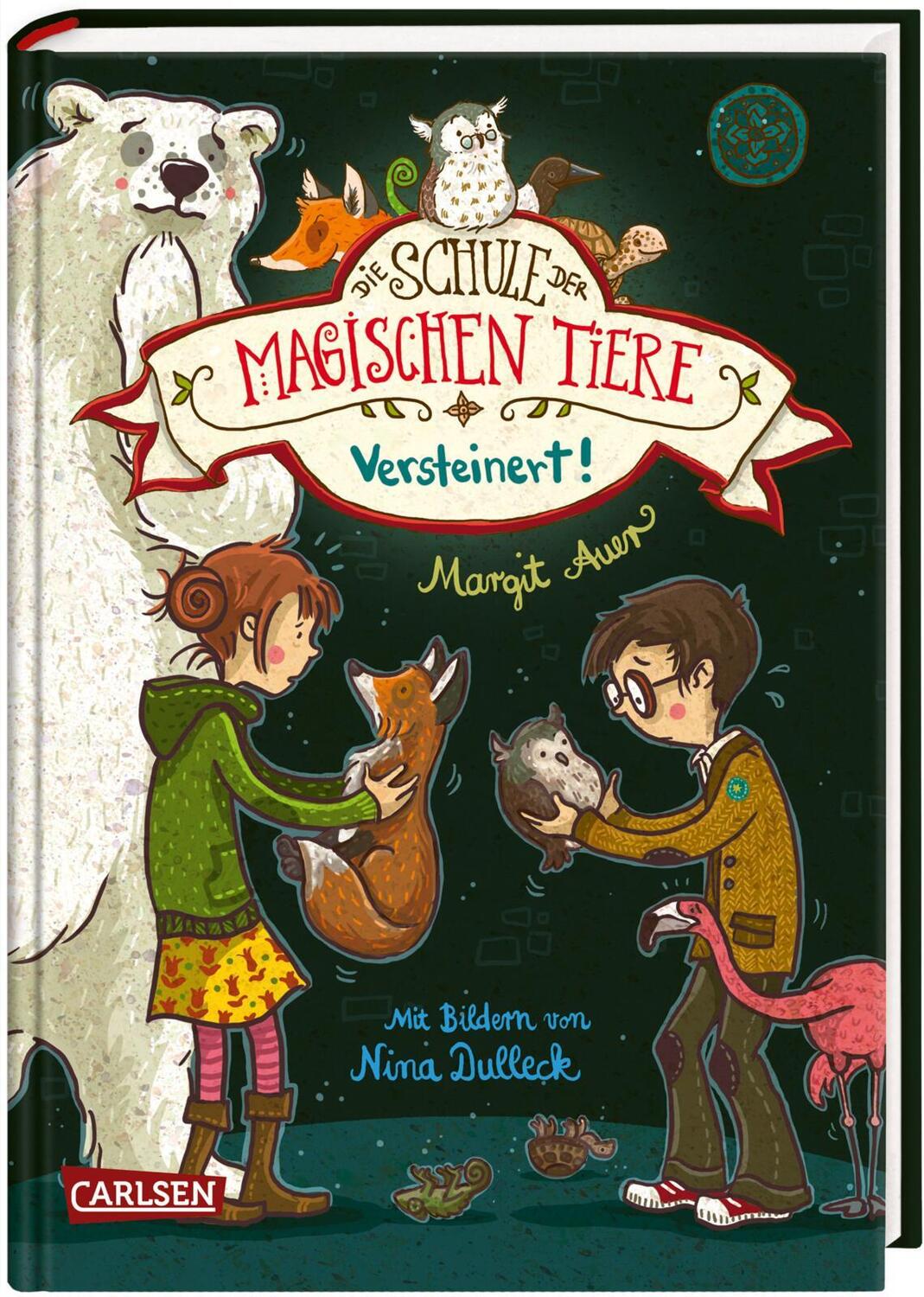 Cover: 9783551652799 | Die Schule der magischen Tiere 09: Versteinert! | Margit Auer | Buch