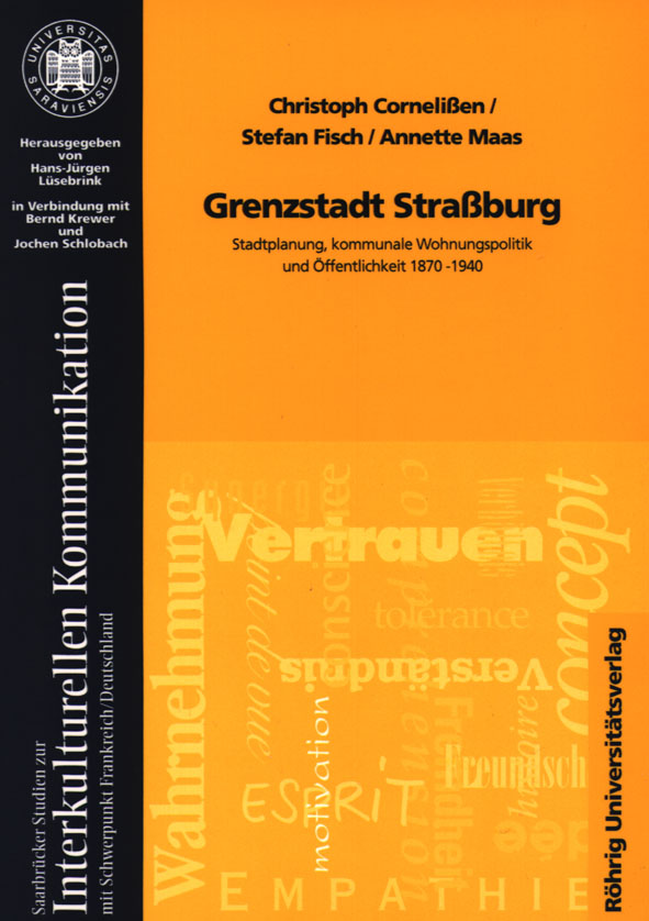 Cover: 9783861101338 | Grenzstadt Straßburg | Cornelissen | Taschenbuch | 291 S. | Deutsch