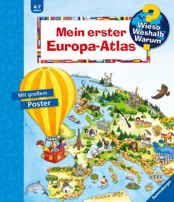 Cover: 9783473329816 | Wieso? Weshalb? Warum?: Mein erster Europa-Atlas | Andrea Erne | Buch