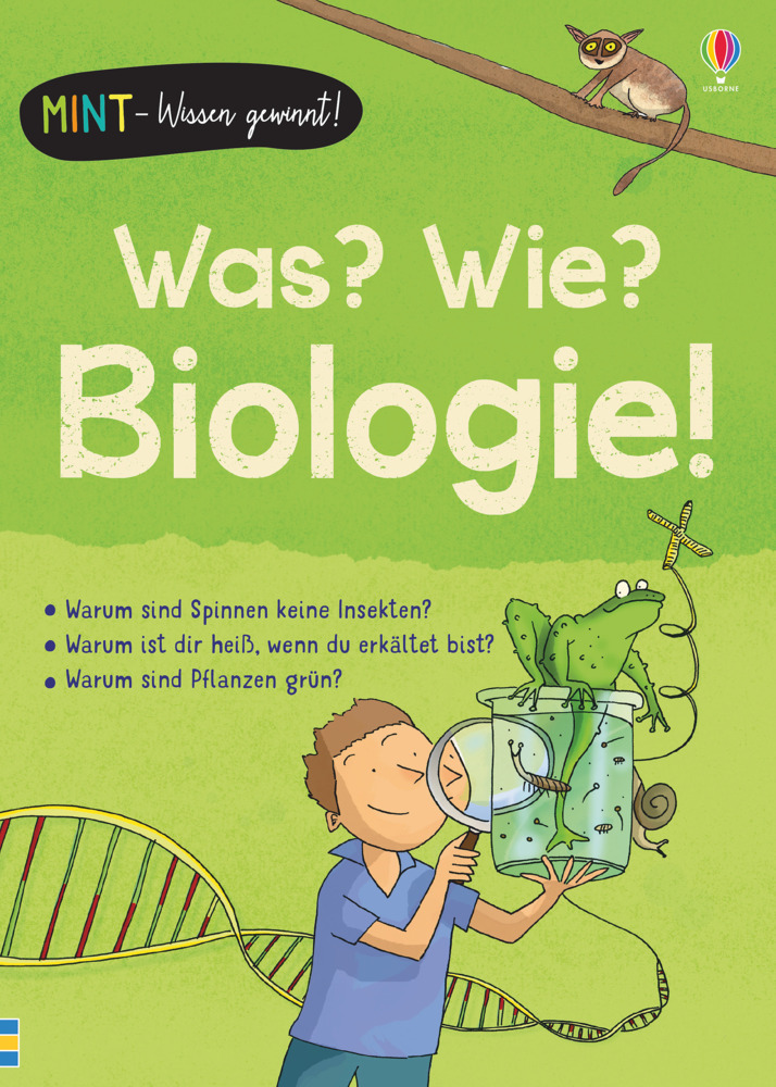 Cover: 9781789411522 | MINT - Wissen gewinnt! Was? Wie? Biologie! | Hazel Maskell | Buch