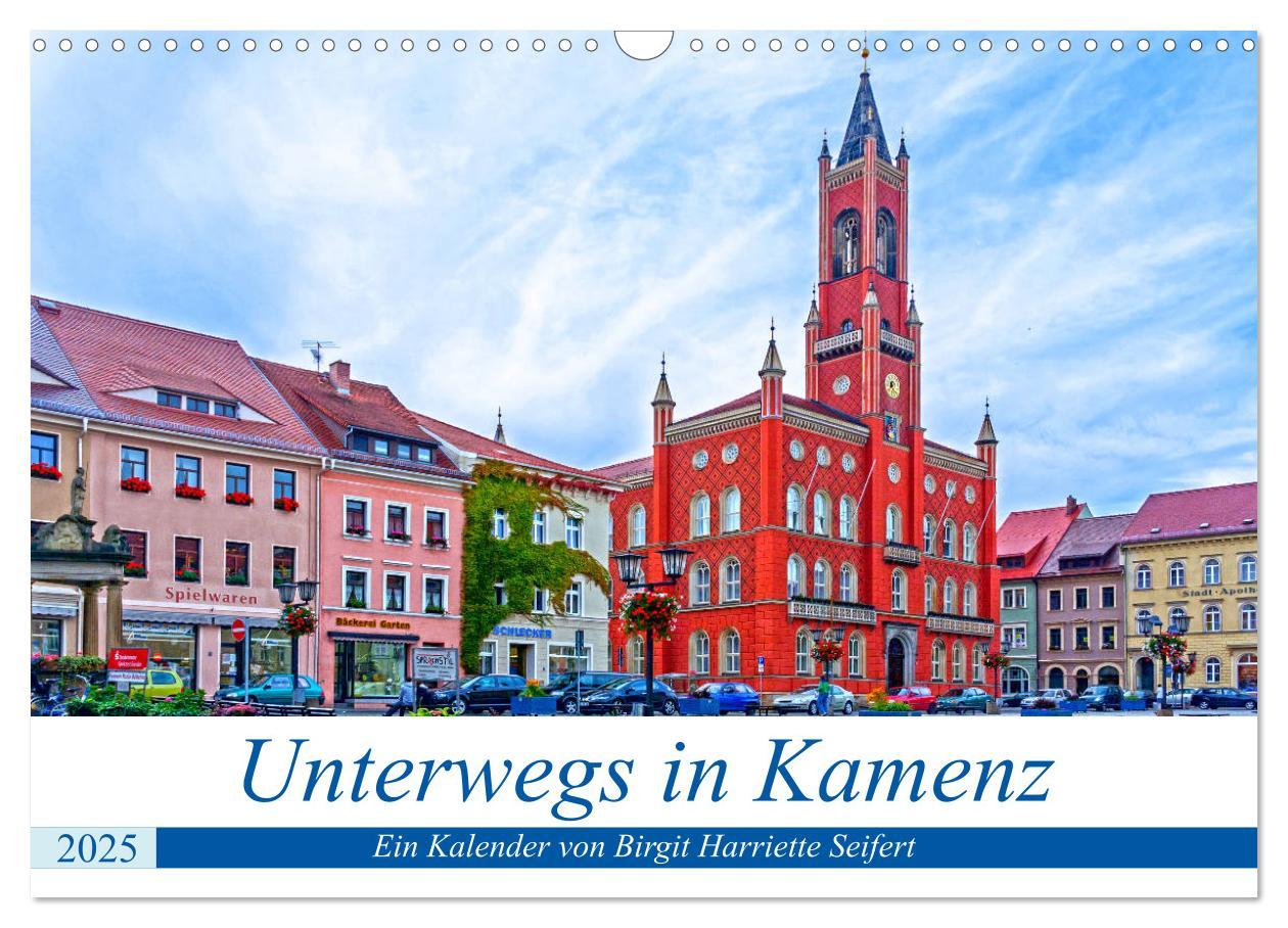 Cover: 9783435181254 | Unterwegs in Kamenz (Wandkalender 2025 DIN A3 quer), CALVENDO...