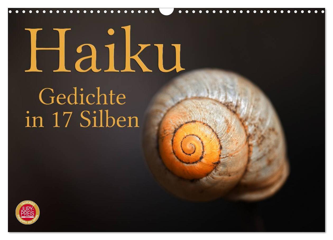 Cover: 9783383520914 | Haiku - Gedichte in 17 Silben (Wandkalender 2024 DIN A3 quer),...