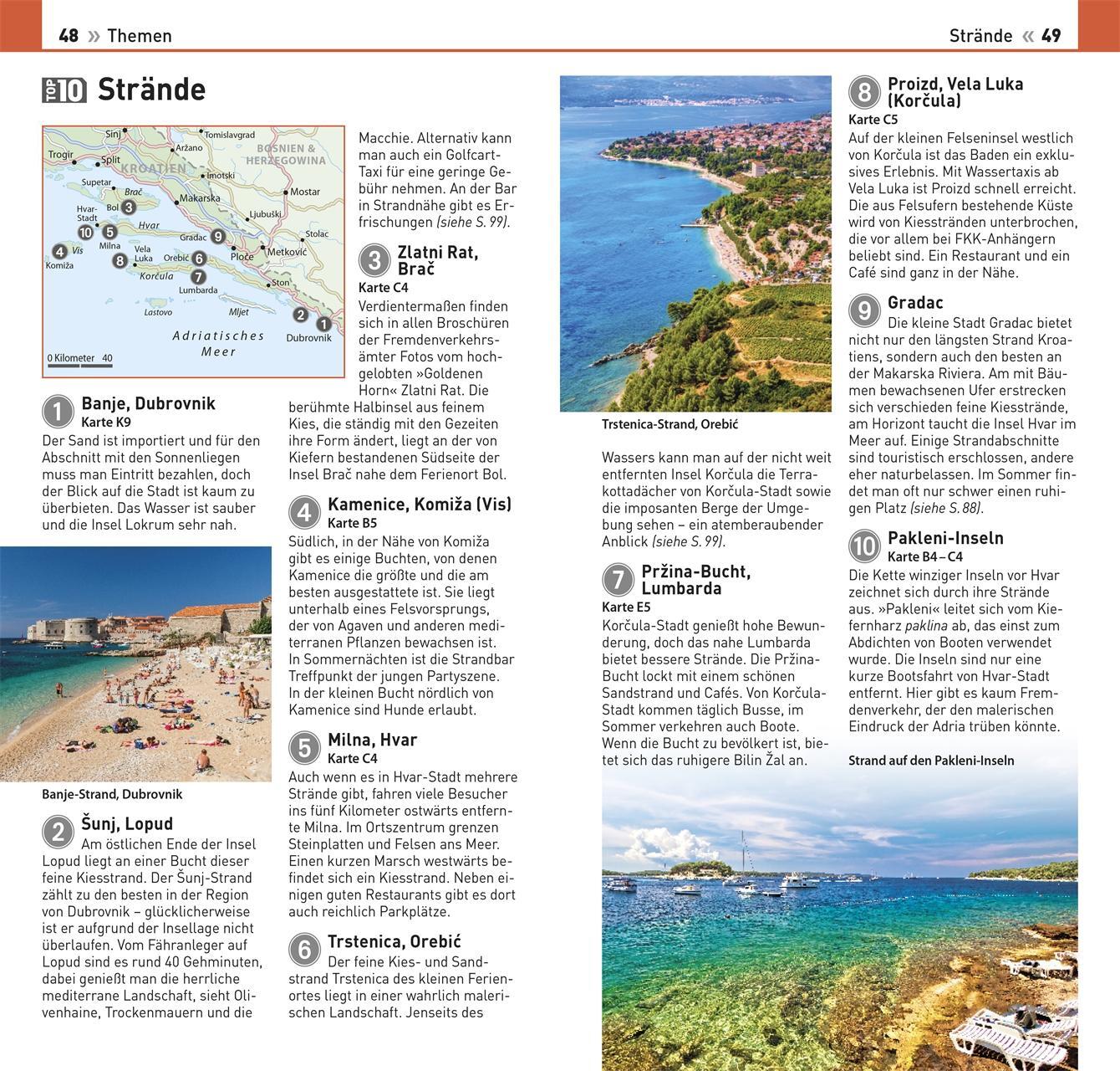 Bild: 9783734207259 | TOP10 Reiseführer Dubrovnik &amp; Dalmatinische Küste | Taschenbuch | 2023