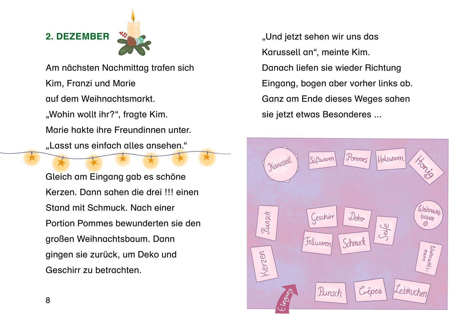 Bild: 9783440177266 | Die drei !!!, Bücherhelden 2. Klasse, Adventskalender, Geschenke...