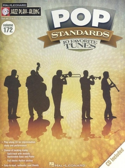 Cover: 9781476886862 | Pop Standards: Jazz Play-Along Volume 172 [With CD (Audio)] | Corp