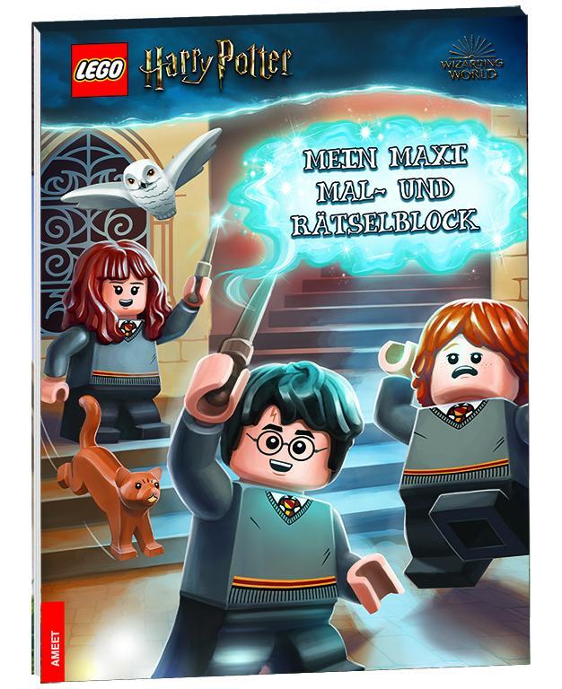 Cover: 9783960806622 | LEGO® Harry Potter(TM) - Mein Maxi Mal- und Rätselblock | Taschenbuch