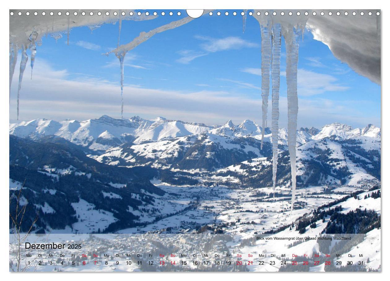 Bild: 9783435289967 | Saanenland. Ein Kalender aus dem Berner Oberland (Wandkalender 2025...