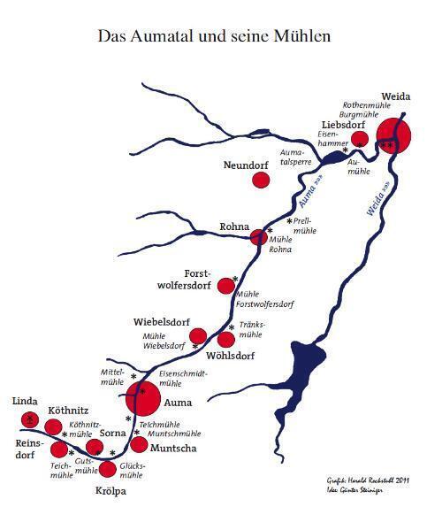 Bild: 9783959664806 | Mühlen an der Auma, der Triebes, der Leuba und im Güldetal | Steiniger