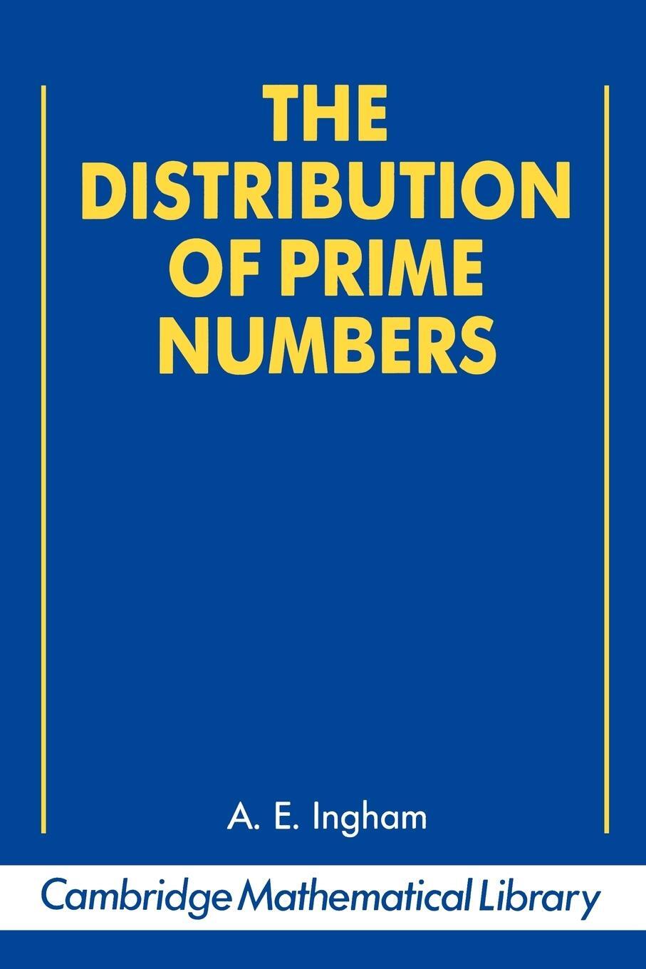 Cover: 9780521397896 | The Distribution of Prime Numbers | A. E. Ingham | Taschenbuch | 1990