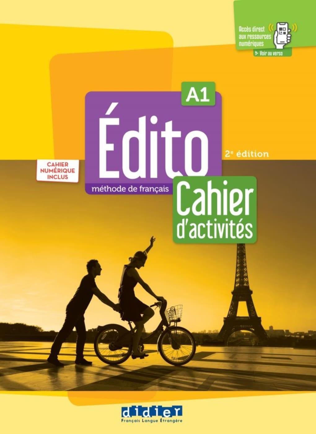 Cover: 9783125297449 | Édito A1, 2e édition. Cahier d'activités + code numérique | Buch