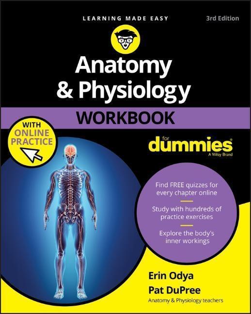 Cover: 9781119473596 | Anatomy &amp; Physiology Workbook For Dummies with Online Practice | Buch