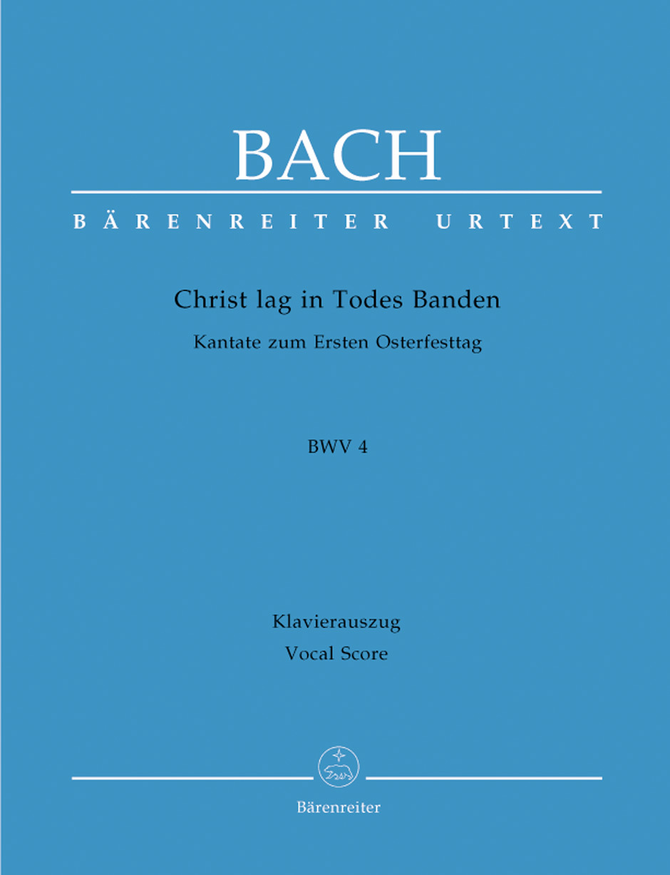 Cover: 9790006493418 | Cantata BWV 4 Christ Lag In Todes Banden | Cantata for Easter Sunday