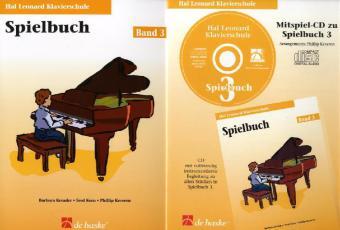 Cover: 9789043134644 | Hal Leonard Klavierschule, Spielbuch u. Audio-CD. Bd.3 | Taschenbuch