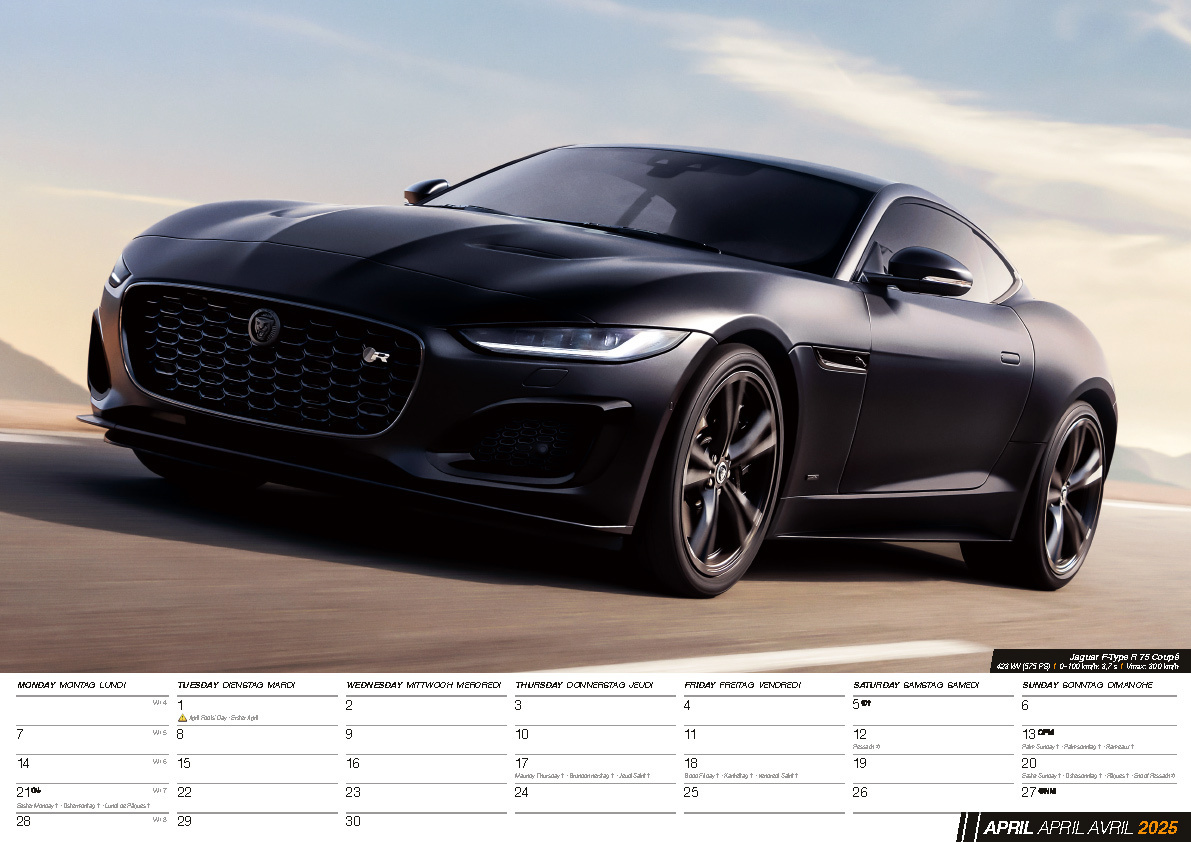 Bild: 9798893610420 | Fast Cars 2025 | Sportwagen Kalender | Kalender | 14 S. | Deutsch